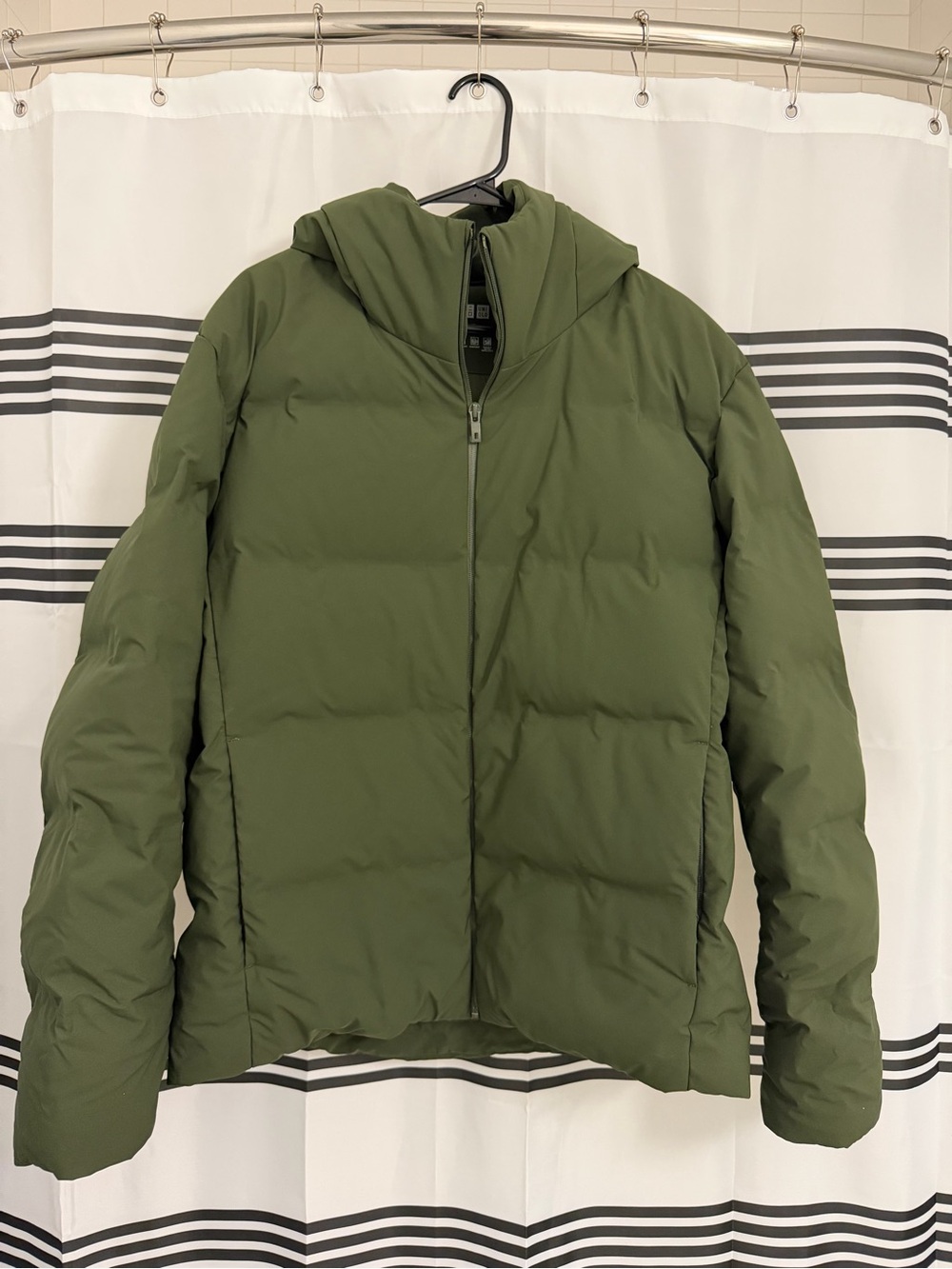 UNIQLO Men's Green Seamless Down Parka XL